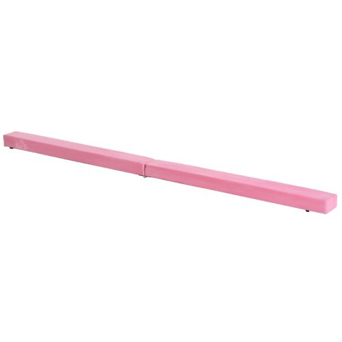 Balansbom hopfällbar 210 cm rosa