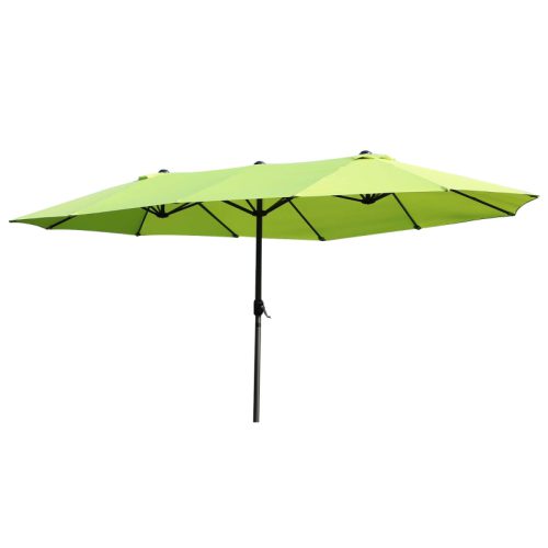 XXL parasoll med handvev 460x270x240 cm