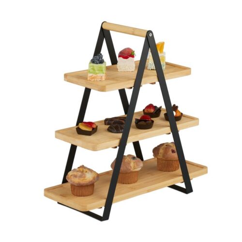 Etagere 3-våning bambu