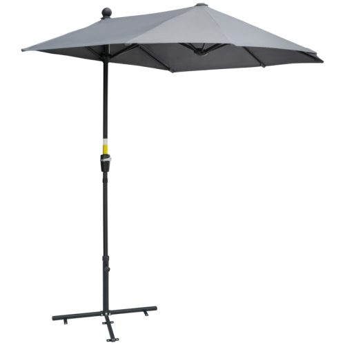 Parasoll mörkgrå 2x2m