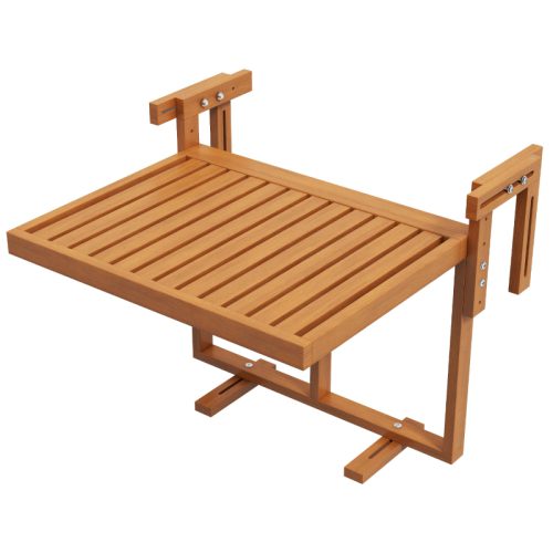 Balkongbord justerbart höjdled 68x65x55 cm