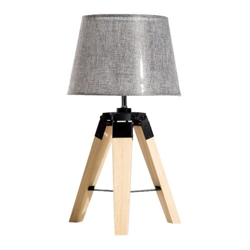 Bordslampa i stilren design 45cm grå