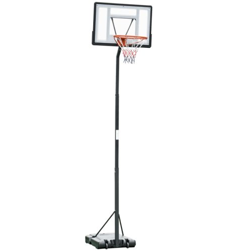 Basketkorg med stativ 90x165x302-352 cm