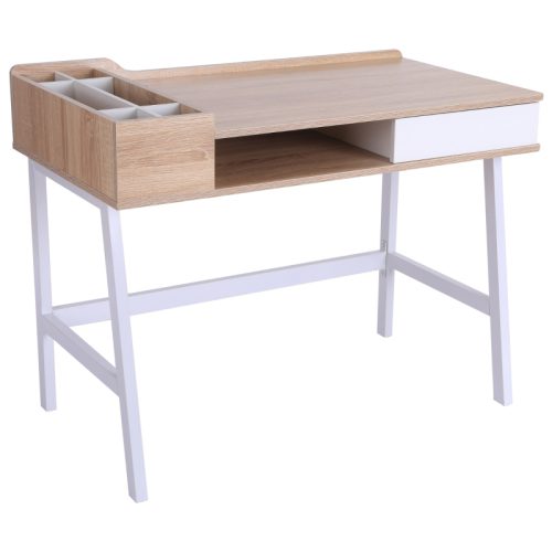 Skrivbord med flera fack 100x55x81,5 cm
