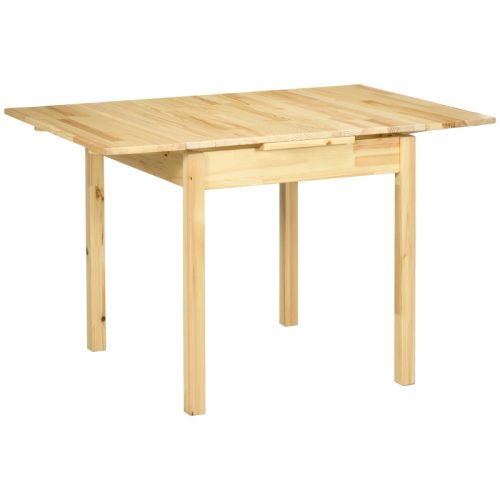 Fällbart matbord för 4 personer 120x80x75 cm