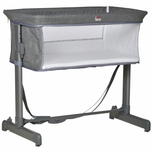 Babysäng höj- och sänkbar med madrass 86x50x83 cm