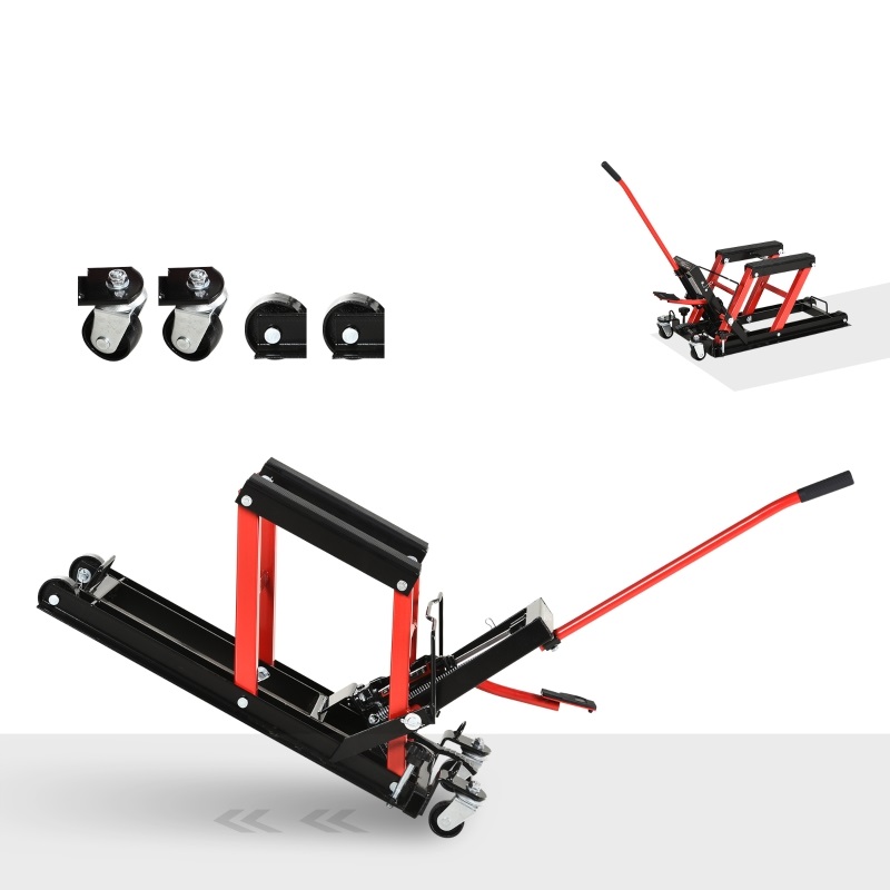 Motorcykellyft max 680 kg 110x36x67 cm - Bild 5
