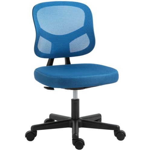 Skrivbordsstol 52x54x74-84 cm blå