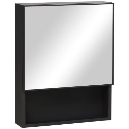 Spegelskåp 2 innerhyllor hyllfack 46×13,5×58 cm