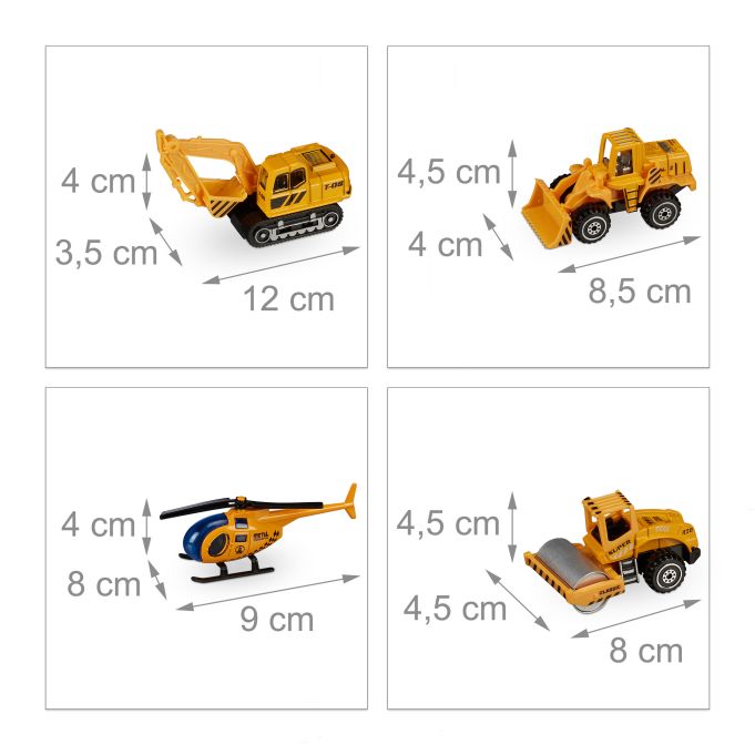 Byggarbetsplatsfordon 6-pack - Bild 11