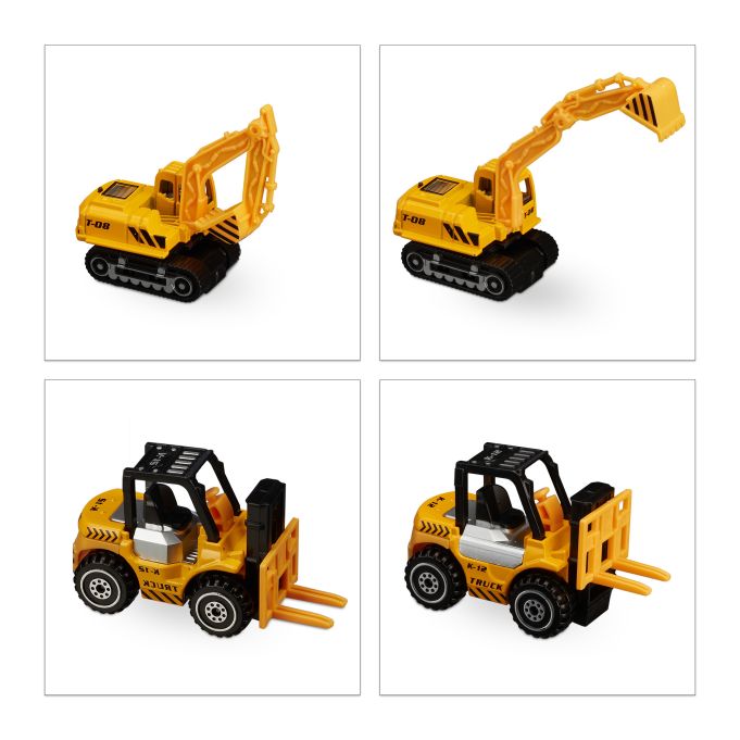 Byggarbetsplatsfordon 6-pack - Bild 6