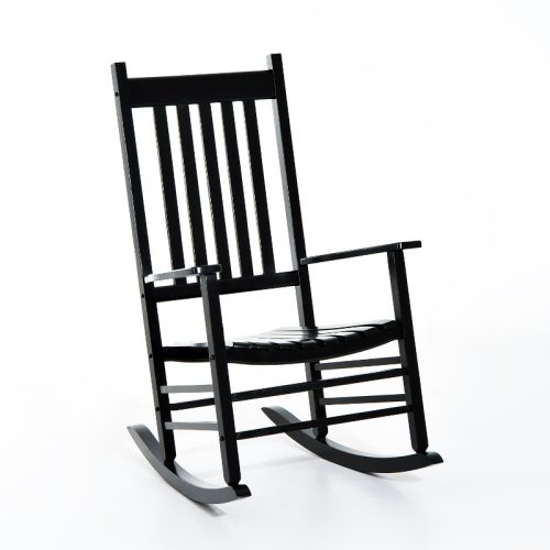 Gungstol avkopplingsstol svart 69x86x115 cm