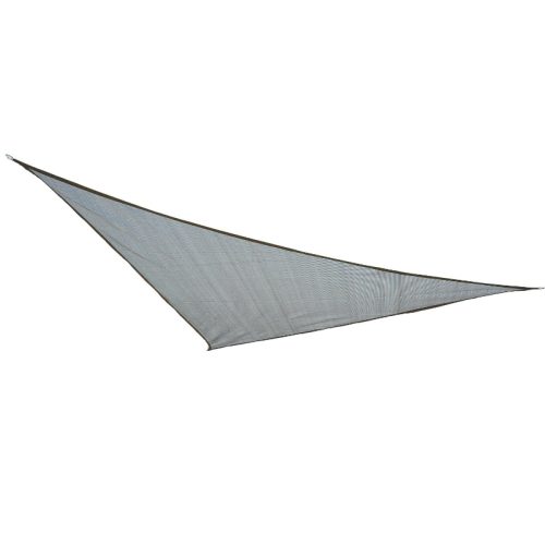 Solsegel HDPE 3x3x3 m grå