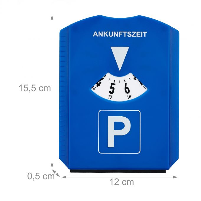 Parkeringsskivor med isskrapa 10-pack - Bild 6