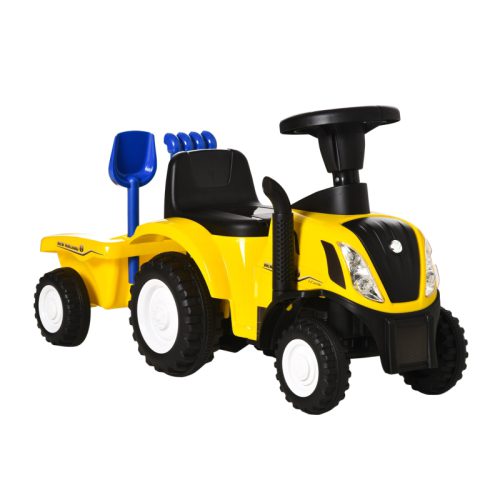 Traktor med släp med leksaker