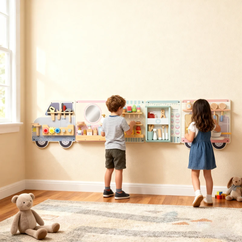 Montessori aktivitetsbräda 163.8 cm - Bild 2