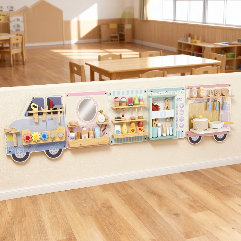 Montessori aktivitetsbräda 163.8 cm - Bild 9
