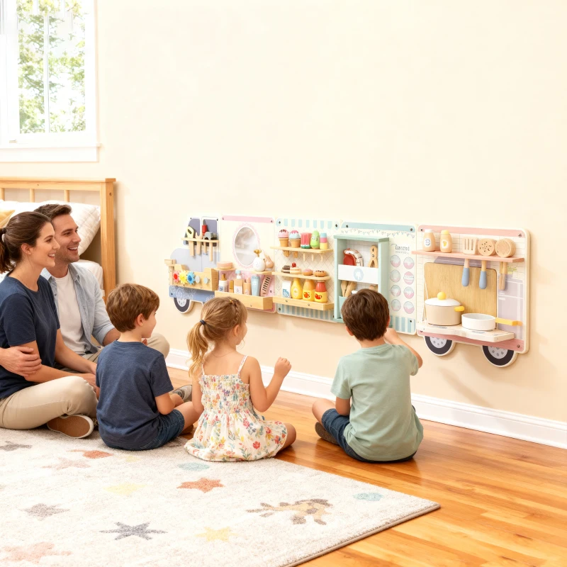 Montessori aktivitetsbräda 163.8 cm - Bild 8