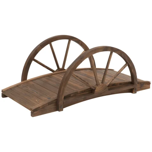Trädgårdsbro granträ 150 kg