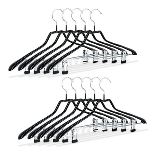 Klädhängare med clips 10-pack