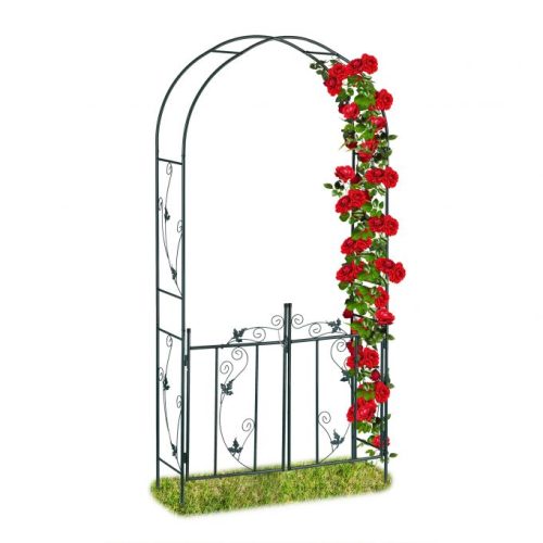 Rosenbåge med dörr 230 cm