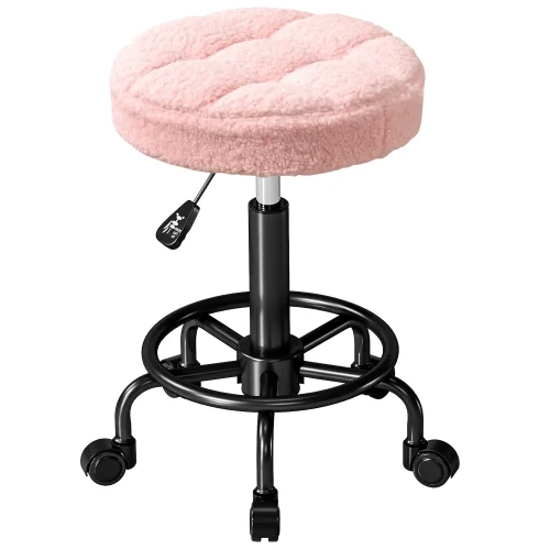 Arbetspall 360° höjdjusterbar rosa