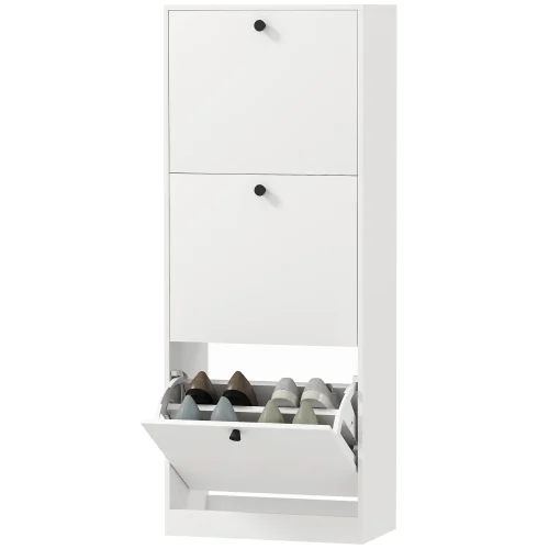 Skoskåp 3 lådor 120 cm