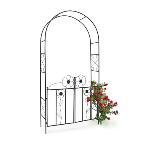 Rosenbåge med dörr 228 cm