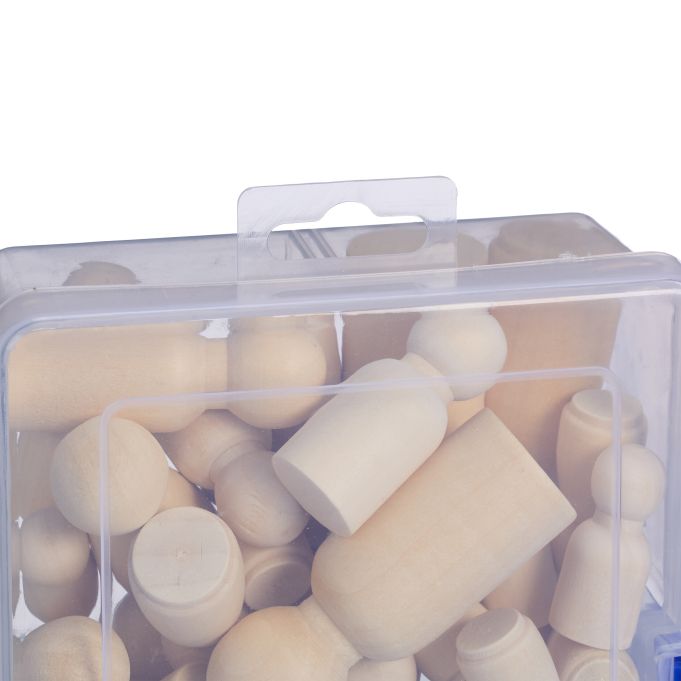 Träfigurer målning 100-pack - Bild 5