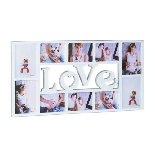 Bildram LOVE för 10 bilder