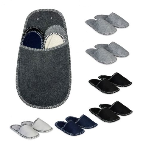 Gästtofflor 6-pack olika storlekar