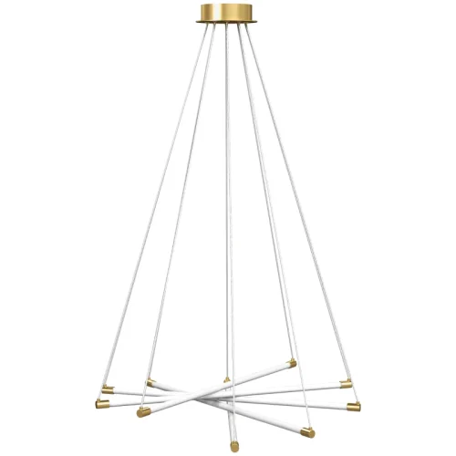 Modern LED-pendellampa flexibel form