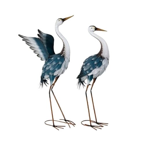 Trädgårdsfigur 2-pack Hägrar