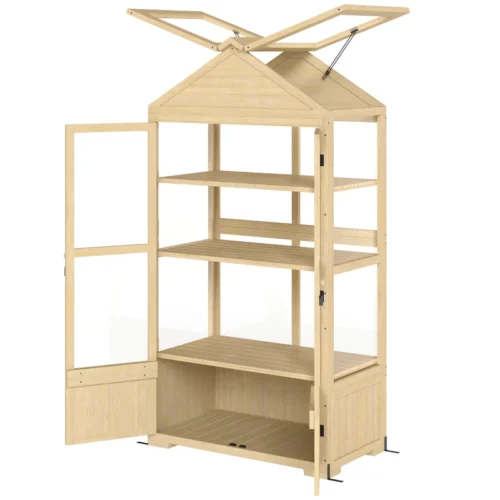 Växthus justerbar ventilation 100×56.5×178 cm