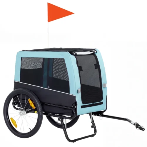 Hopfällbar cykelvagn för hund 20 kg