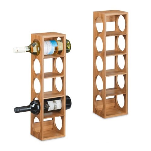 Vinställ 2-pack bambu