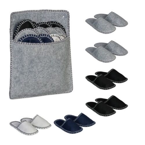 Gästtofflor 6-pack olika storlekar
