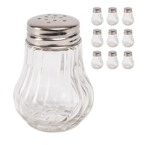 Salt- och peppar 10-pack glas