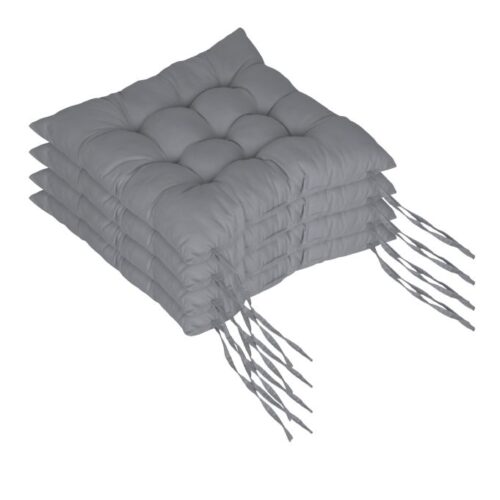 Sittdyna 4-pack grå