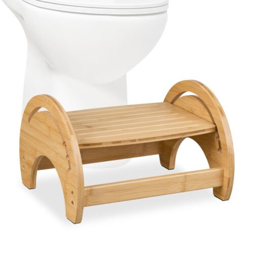 Toalettpall justerbar bambu
