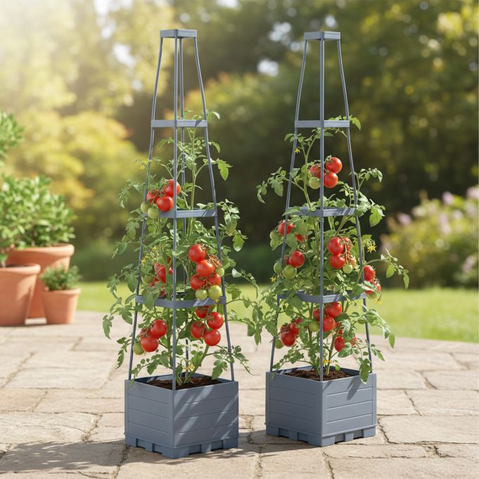 Planteringskruka spaljé 2-pack - Bild 4