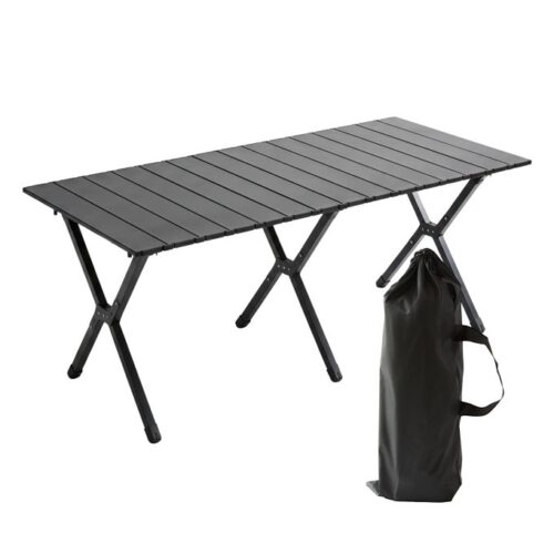 Hopfällbart campingbord 120×60 cm