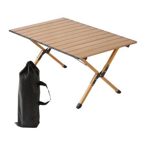Hopfällbart campingbord 60×90 cm