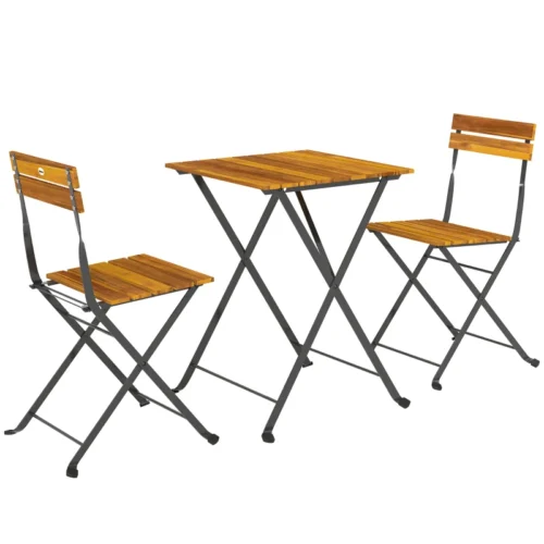 Bistroset 3-delar hopfällbar