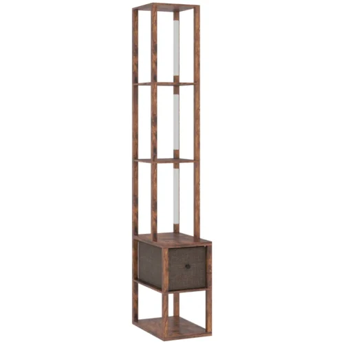 LED-golvlampa med förvaring 169 cm