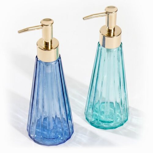 Tvålpump glas 320ml 2-pack