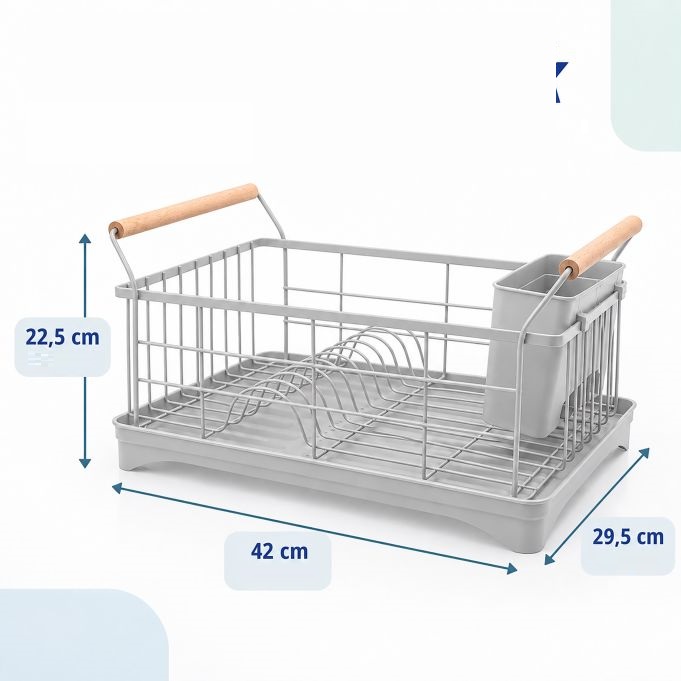 Diskställ med droppbricka - Bild 3