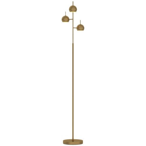 Golvlampa guld 165 cm