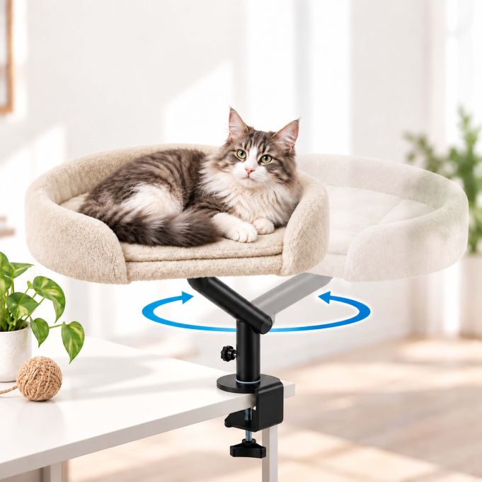 Kattbädd för skrivbord - Bild 2