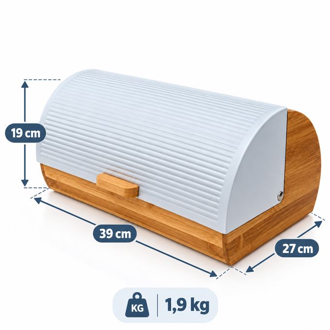 Brödlåda bambu - Bild 6